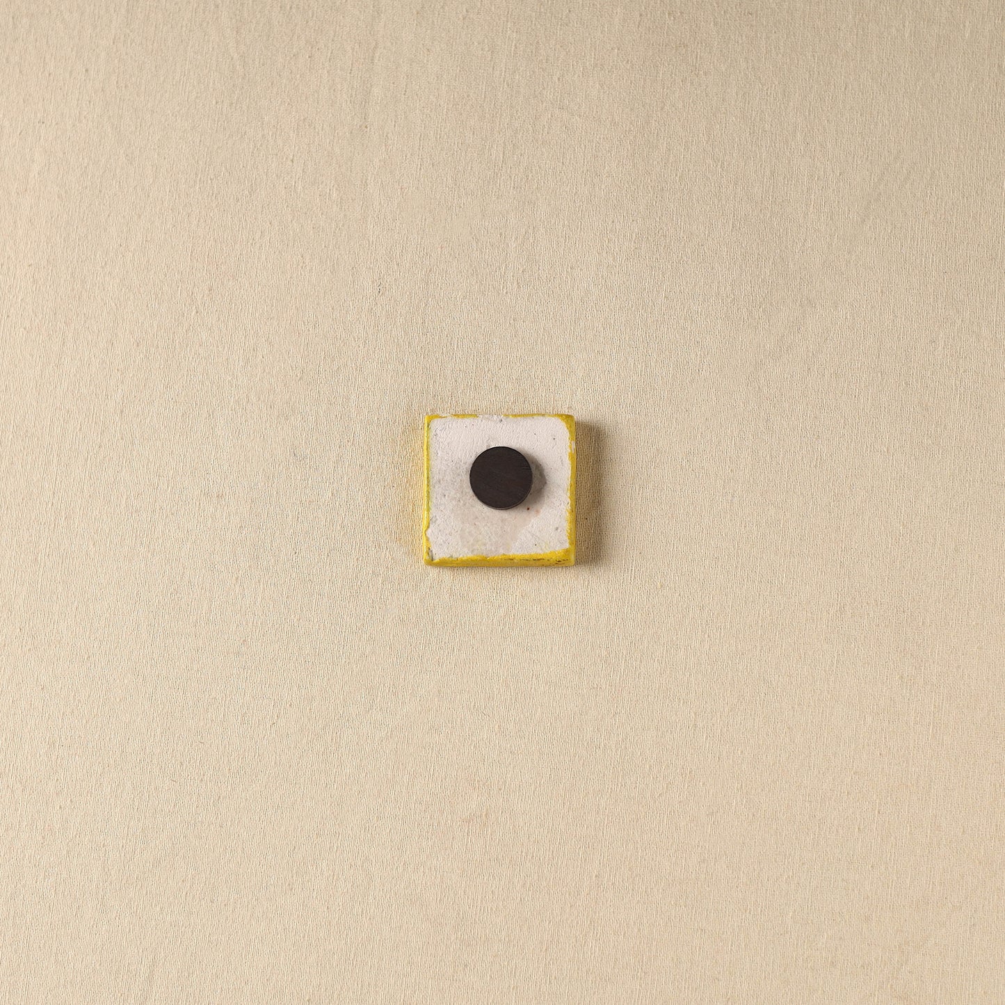 Yellow - Original Blue Pottery Ceramic Fridge Magnet 07