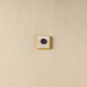 Yellow - Original Blue Pottery Ceramic Fridge Magnet 07