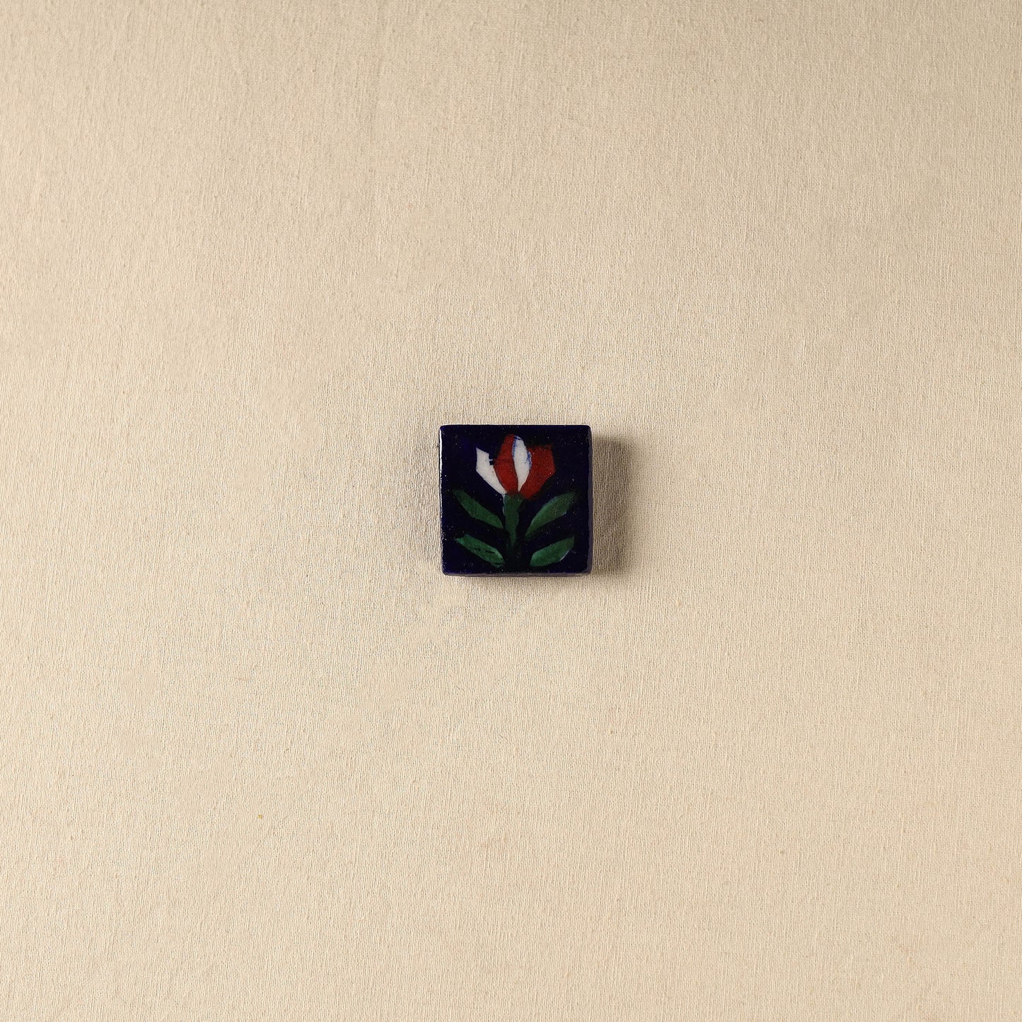 Blue - Original Blue Pottery Ceramic Fridge Magnet 09