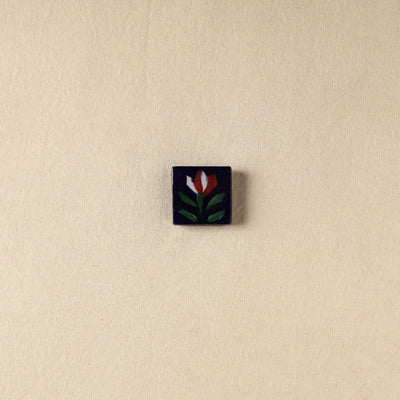 Blue - Original Blue Pottery Ceramic Fridge Magnet 09