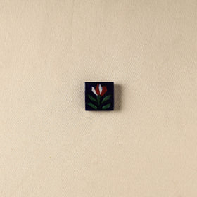 Blue - Original Blue Pottery Ceramic Fridge Magnet 09