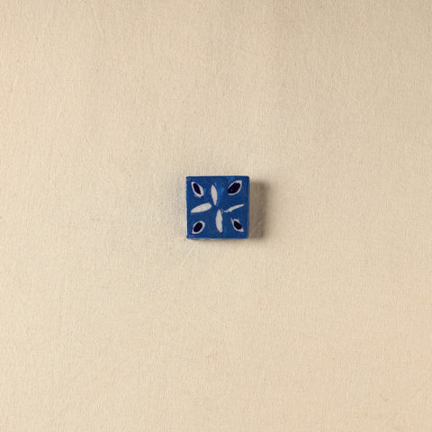 Blue - Original Blue Pottery Ceramic Fridge Magnet 11