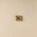 Yellow - Original Blue Pottery Ceramic Fridge Magnet 14