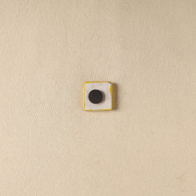 Yellow - Original Blue Pottery Ceramic Fridge Magnet 14