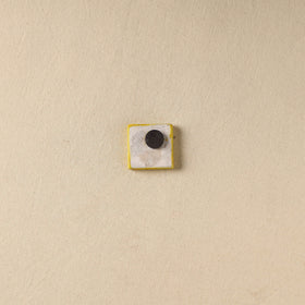 Yellow - Original Blue Pottery Ceramic Fridge Magnet 16