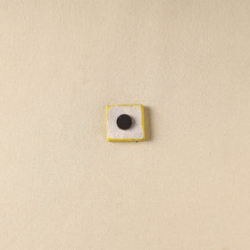 Yellow - Original Blue Pottery Ceramic Fridge Magnet 17