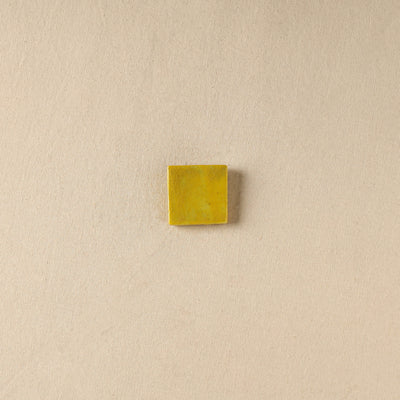 Yellow - Original Blue Pottery Ceramic Fridge Magnet 22