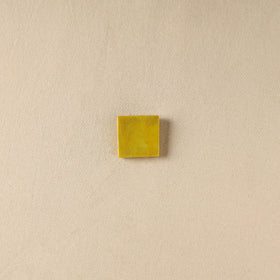 Yellow - Original Blue Pottery Ceramic Fridge Magnet 22