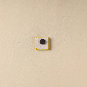 Yellow - Original Blue Pottery Ceramic Fridge Magnet 22
