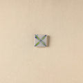 White - Original Blue Pottery Ceramic Fridge Magnet 23