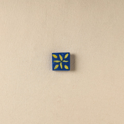 Blue - Original Blue Pottery Ceramic Fridge Magnet 24