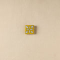 Yellow - Original Blue Pottery Ceramic Fridge Magnet 27