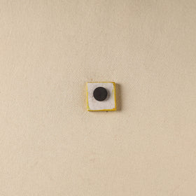 Yellow - Original Blue Pottery Ceramic Fridge Magnet 27