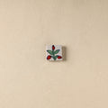 White - Original Blue Pottery Ceramic Fridge Magnet 29