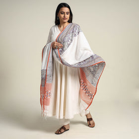 Kantha Embroidery Dupatta 