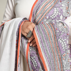 Kantha Embroidery Dupatta 