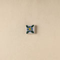 White - Original Blue Pottery Ceramic Fridge Magnet 31