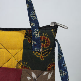 Buy Handmade Quilted Cotton Patchwork Sling Bag 07 Online at iTokri.com
