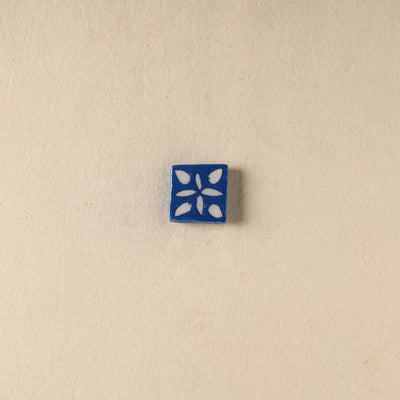 Blue - Original Blue Pottery Ceramic Fridge Magnet 33