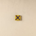 Yellow - Original Blue Pottery Ceramic Fridge Magnet 34