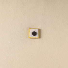 Yellow - Original Blue Pottery Ceramic Fridge Magnet 34
