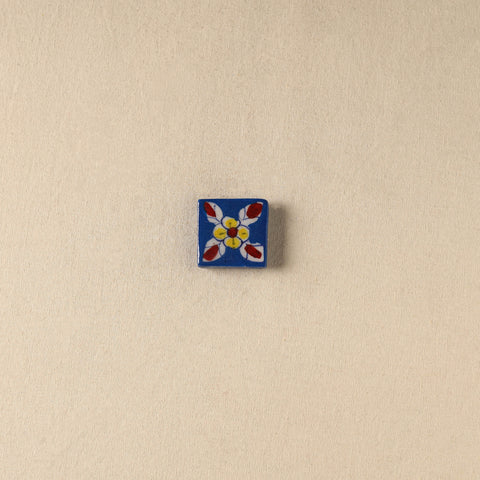 Blue - Original Blue Pottery Ceramic Fridge Magnet 38