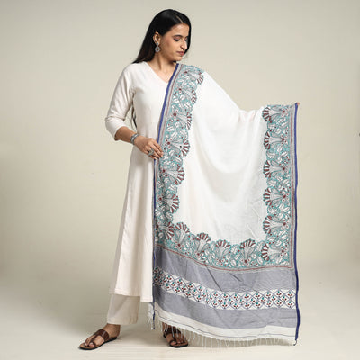 Kantha Embroidery Dupatta 