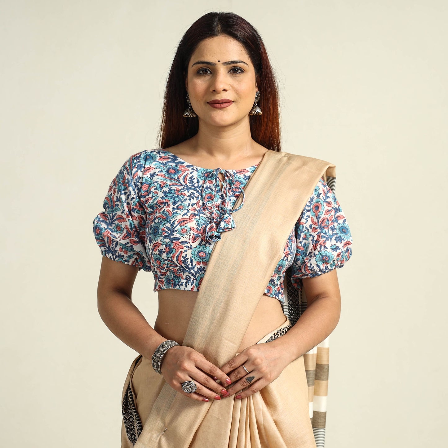 sanganeri Stitched Blouse