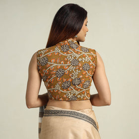 Buy Kalamkari Printed Cotton Stitched Blouse 01 