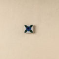 White - Original Blue Pottery Ceramic Fridge Magnet 49