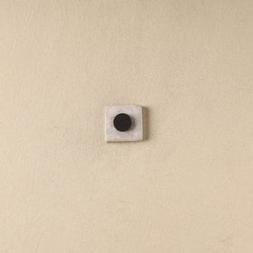 White - Original Blue Pottery Ceramic Fridge Magnet 49