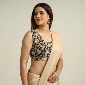 Buy Kalamkari Printed Cotton Stitched Blouse 07 Online at iTokri.com