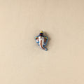 Blue - Ganesha Original Blue Pottery Ceramic Fridge Magnet 54