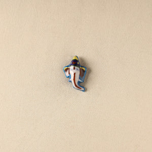 Blue - Ganesha Original Blue Pottery Ceramic Fridge Magnet 54