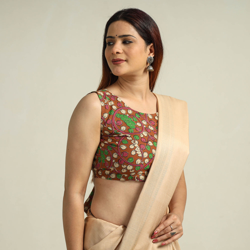 Kalamkari Stitched Blouse