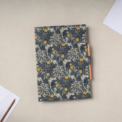 Floral Print Handcrafted File Folder with Pencil 11