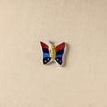 Multicolor - Butterfly Original Blue Pottery Ceramic Fridge Magnet 56
