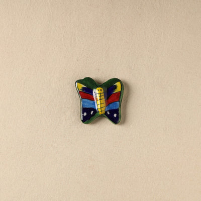 Multicolor - Butterfly Original Blue Pottery Ceramic Fridge Magnet 59