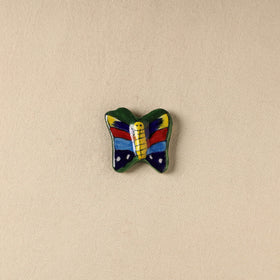 Multicolor - Butterfly Original Blue Pottery Ceramic Fridge Magnet 59