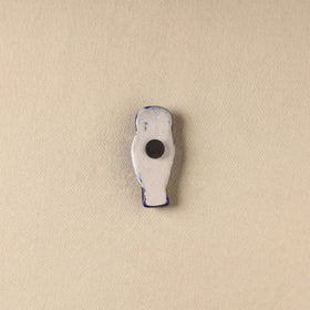 Blue - Owl Original Blue Pottery Ceramic Fridge Magnet 62