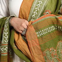 Kantha Embroidery Dupatta 