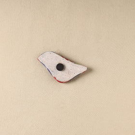 Blue - Bird - Original Blue Pottery Ceramic Fridge Magnet 66