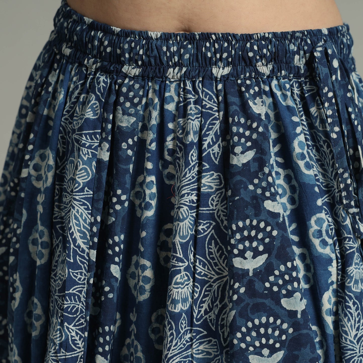 Patchwork Long Skirt