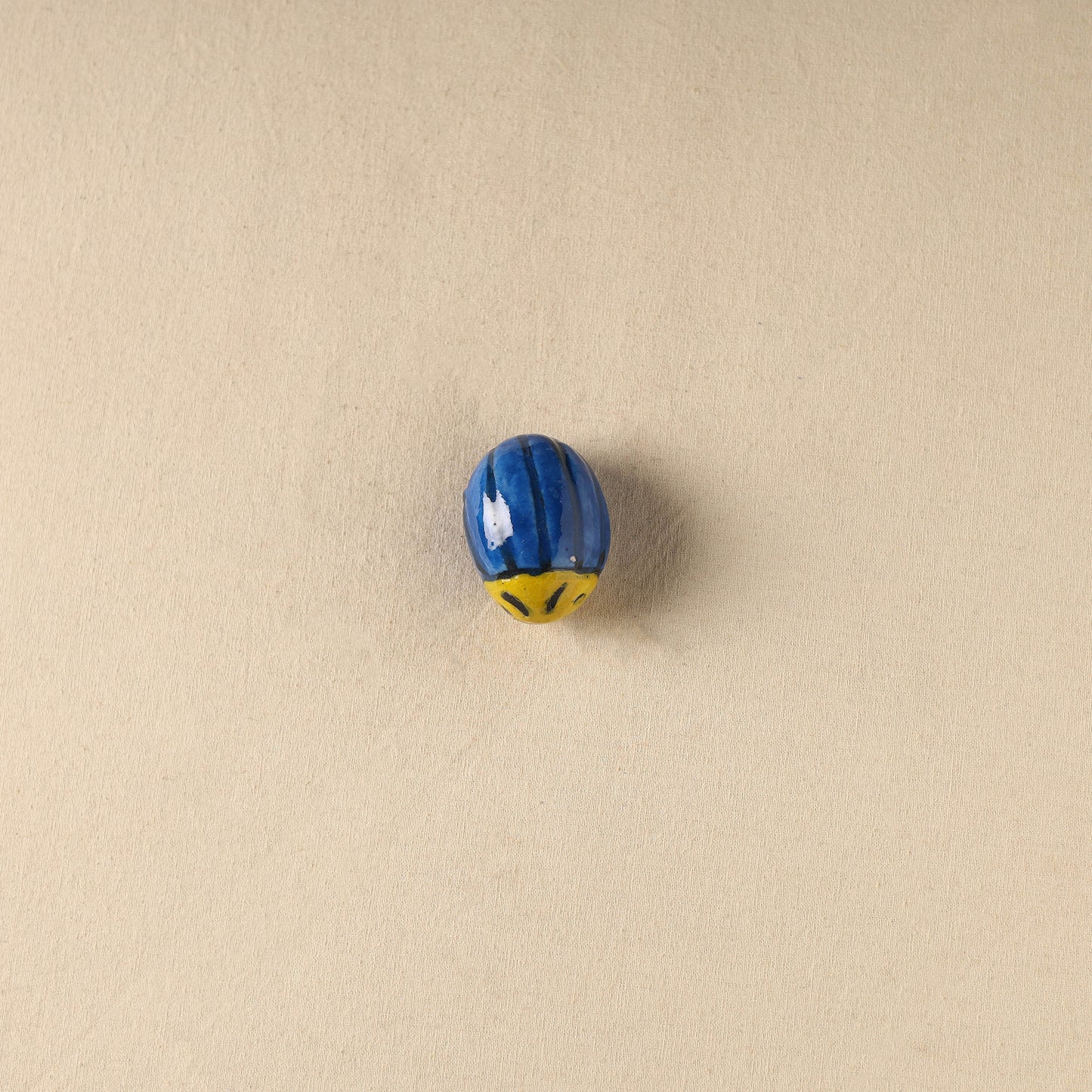 Blue - Ladybug Original Blue Pottery Ceramic Fridge Magnet 76