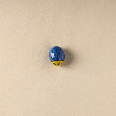 Blue - Ladybug Original Blue Pottery Ceramic Fridge Magnet 76