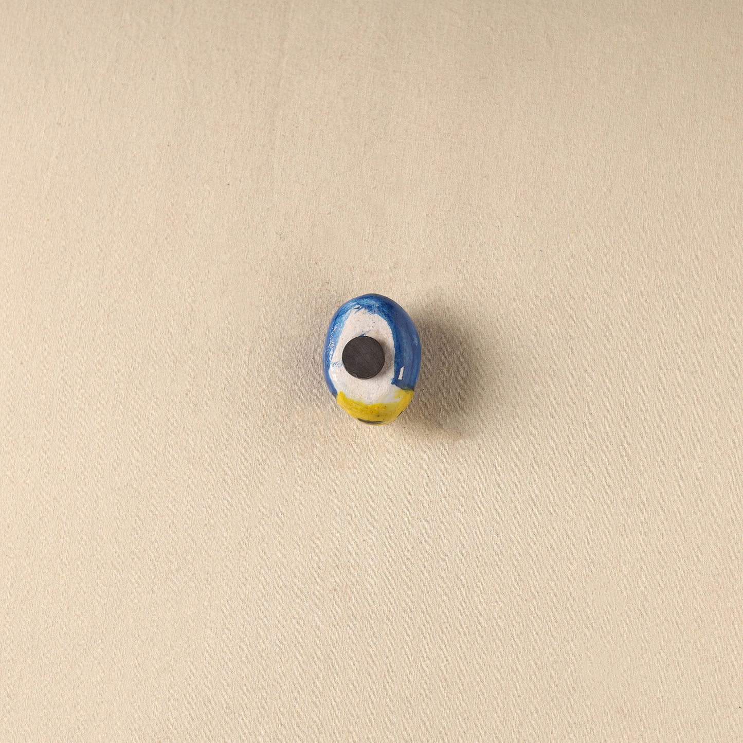 Blue - Ladybug Original Blue Pottery Ceramic Fridge Magnet 76