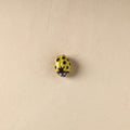 Yellow - Ladybug Original Blue Pottery Ceramic Fridge Magnet 79