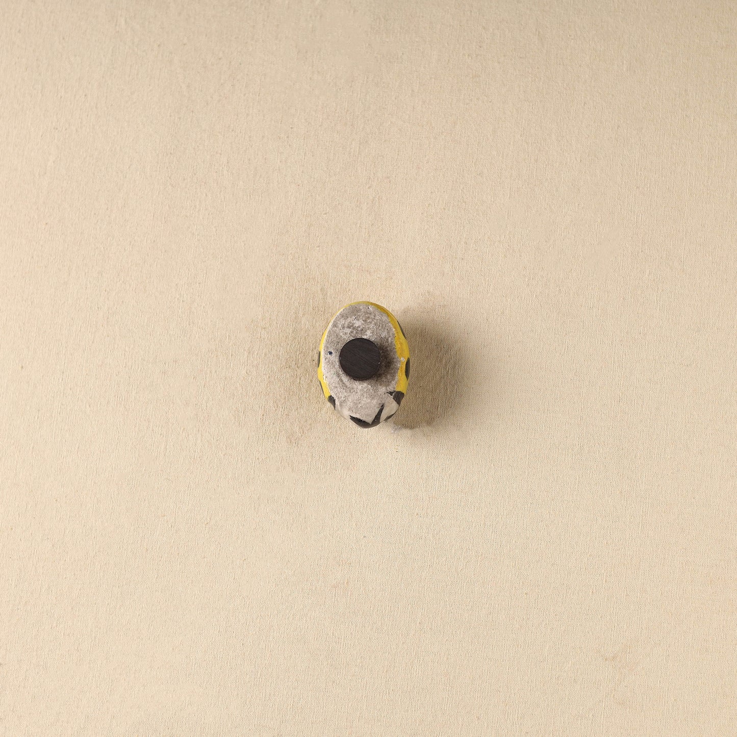 Yellow - Ladybug Original Blue Pottery Ceramic Fridge Magnet 79