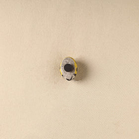 Yellow - Ladybug Original Blue Pottery Ceramic Fridge Magnet 79