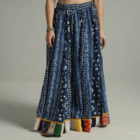 Patchwork Long Skirt